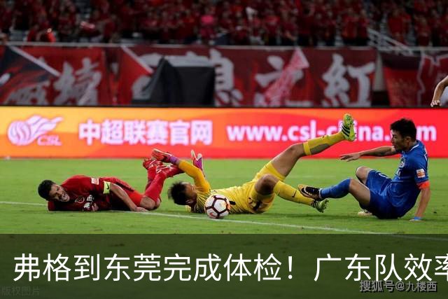 弗格到东莞完成体检！广东队效率高，对同曦迎首秀，萨姆纳骨折留队