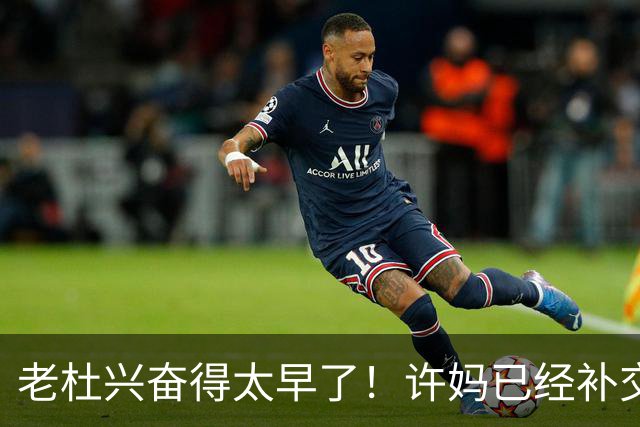 老杜兴奋得太早了！许妈已经补交证据！