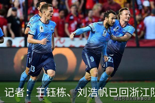 记者：王钰栋、刘浩帆已回浙江队训练 海港队没安排官方训练环节
