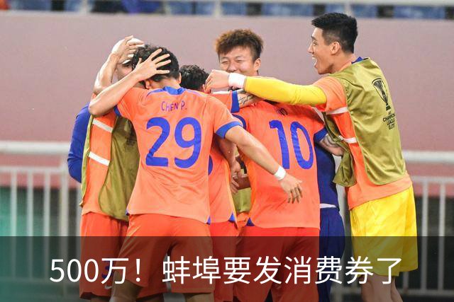 500万！蚌埠要发消费券了